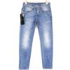 Takeshy Kurosawa Jeans Uomo W30 Slim Blu In Cotone Denim