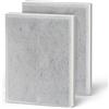 Ecleanfy Filtro di ricambio per purificatore d'aria intelligente Govee Life, filtro HEPA H13 True e filtrazione ad alta efficienza a 4 stadi, confezione da 2 filtri HEPA e 4 prefiltri lavabili