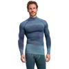 FALKE Maximum Warm Trend M L/s Sh filo funzionale asciugatura rapida 1 pezzo, Maglia Uomo, Bianco Off-White 2040, XXL