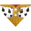 Buckle-Down Disney Pet Bandana Slide On Slip Through Toy Story Woody Bounding Costume Bodi