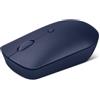Lenovo 540 Wireless Mouse, Mouse senza fili con ricevitore USB-C, sensore ottico regolabile fino a 2400 DPI, design ambidestro e batteria fino a 18 Mesi - Blu Abisso