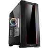 Sharkoon Elite Shark CA200M, Pc case, ARGB, Controller RGB 8 entrate, montaggio schede grafiche verticale ed orizzontale