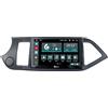 Jf Sound car audio system JF Sound - Autoradio Android JF-039KR-UP-1 compatibile con KIA Rio/Stonic dal 2017 | CarPlay e Android Auto DAB+ |9 pollici HD | Prodotto in Italia