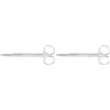 GIMA Forbici Spencer Levapunti, Misura 13 cm, in Acciaio Inox (Confezione da 2)