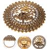 Anello per la personalità della moda 1pc anello esagerato Anello con borgo