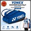 YONEX BAG2402N Borsa Racchetta 9 Blu Cobalto Tennis Badminton Zaino...