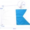 Bandiera subacquea bianca PER for alpha 35x25cm 75x60cm 80x50cm per immersioni s