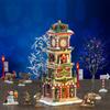 Lemax The Village Square Clock Tower Set - LEMAX COD. 56673