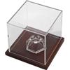 Custodia Porta Palline Da Baseball Golf Vetrina Acrilico Cubica Quadrata