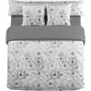 EL MUNDO Copripiumino Pierre Cardin Grigio Letto 135 cm Jewel 100% COTONE