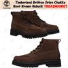 Timberland Stivali Timberland Britton Drive Chukka Marrone Nubuck TB0A2MUQW07 Taglia Uomo