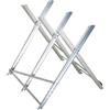 Altro Cavalletto Taglialegna Pieghevole e Triangolare in Metallocon Denti Seghettati,