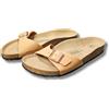 BIRKENSTOCK Sandali da donna Birkenstock Madrid Vegan marrone ciabatte naturali taglia 35
