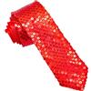 W WIDMANN MILANO Party Fashion - Cravatta con paillettes | Accessorio scintillante per Carnevale, festival, feste a tema, discoteca e look da festa che non passano inosservati