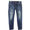 TAKESHY KUROSAWA Jeans Uomo Slim W32 Blu In Cotone 100% Usato