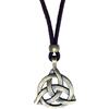 Collana Uomo Donna Nodo Trinquette del Triangolo Celtico Trinità in