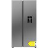 Bomann Frigorifero side-by-side Bomann®, Dispenser d'acqua con serbatoio, Classe energetica D, 177 cm, NoFrost, Garanzia compressore di 5 anni, Frigorifero con scomparto congelatore