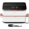 Cosori Friggitrice ad aria 2800W (10Lt) Dual Blaze Twinfry White e Rose gold CAF TF101