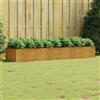 vidaXL Fioriera Rialzata da Giardino 280x80x40 cm in Acciaio Corten