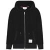 Thom Browne 4-Bar Loopback Silk Hooded Zip-Up Jacket MJT430A J0142 152201197 [U]
