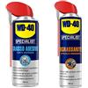 WD-40 Specialist Grasso Adesivo Spray Forte Aderenza con Sistema Doppia Posizione, 400 ml & Specialist Sgrassante Spray ad Efficacia Immediata con Sistema Doppia Posizione 500 ml