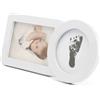 Dooky Include Photo Frame Baby Set con cornice per foto e impronte digitali senza contatto, senza inchiostro, set di ricordi senza tempo per neonati, neonati e genitori come idea regalo
