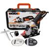 Worx WX426 Sega Circolare Compatta ad Immersione, 400 W, 220 V, Nero