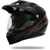 UFO PLAST CASCO ARIES NERO/ROSSO XL