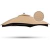 ABCCANOPY Copertura di ricambio per gazebo Lowe's Allen Roth 10 x 12#GF-12S004B-1, Riplock 350 (beige)