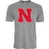 Blue 84 The Blue Brand Tri-Blend T-Shirt Vintage Icon Heather Grey T-Shirt Uomo