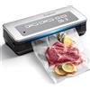 anybear Macchina per sottovuoto 90kPa, 10 W, potente sigillatura larga,