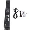 Bra Indicatore di musicale LED regolabile con 19 per spettro e telecomand