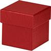 Rössler Papier 13421453360 - Scatola di cartone quadrata Boxline, 65 x 65 x 65 mm, rossa, 1 pezzo