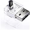 Smart Keeper SmartKeeper Essential / 12 x LAN Cable Locks senza Lock Key Basic/Nero