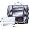 Pearl Angeli Borsa da toilette da viaggio da appendere per donne e uomini, resistente all'acqua, borsa organizer da viaggio per trucchi di grande capacità, borsa cosmetica da viaggio per articoli da