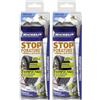 MICHELIN Expert Gonfia Ripara STOP FORATURE spray 500ml senza smontare il pneumatico (Confezione da 2)