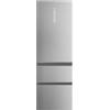 Haier 3D 60 SERIE 5 HTW5618DNMG Frigorifero Frigorifero/Total No Frost/Smart HON-App/Easy Access Cassetti congelatore risparmio fino al 30%/MyZone Pro/XXL contenuto utile/35 dB (A) / fronte in acciaio