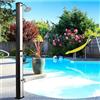 Does not apply Doccia Esterna Solare da Giardino 40L Acqua Fredda e Calda Con Rubinetto