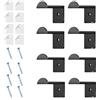 Ganci cappelli da parete per armadio ufficio camera da 7x4 5x4