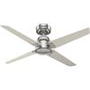 Hunter Ventilatore Da Soffitto Cordelia Nickel Con Telecomando 112CM Senza Luce