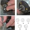 Brand new unused Set di ricambio per sfera molla e acciaio per DCF885 DCF886 DCF887 N078434