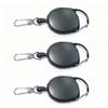 3 Pcs Porta Chiavi Scomparsa Portachiavi Retrattile Per Impieghi Gravosi