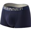 Boxer uomo classico intimo traspirante seta ghiaccio comodo nylon spandex