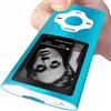 Mymahdi lettore portatile MP3 / MP4, blu con schermo LCD da 1,8 pollici e slot p