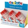 Carioca Espositore a nastro carioca di 12 correttore - 12mx5mm - copertura - puoi scrive