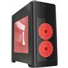 GEMBIRD Case computer desktop ATX GEMBIRD CCC-FC-M100B Azzurro Nero