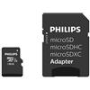 Philips MicroSDXC 128GB CL10 80MB/S UHS-I +Adattatore Retail