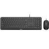 Philips 2000 series SPT6207B/00 tastiera Mouse incluso Casa USB Inglese US Nero