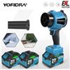 YOFIDRA Soffiatore Brushless 21V 2 Batterie 4,5Ah 3 Velocità regolabili Turbo Portatile