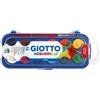 Giotto Astuccio regala 12 Acquerelli con Pennello da 30mm - Colori Brillanti, In